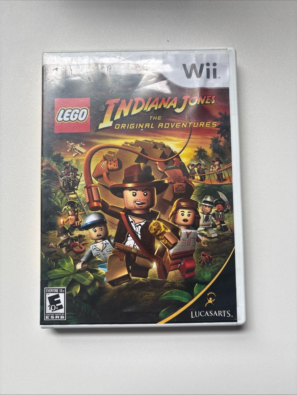 LEGO Indiana Jones: The Original Adventures (Wii) - White Case